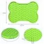 HUSUKU Dog Lick Mat, 2 Pack Dog Slow Feeder, Bone-Shaped Pet Calming Mat Anxiety Relief Dog Cat Training Licking Mat Perfect for Food, Yogurt, Peanut Butter HUSUKU Dog Lick Mat, 2 Pack Dog Slow Feeder, Bone-Shaped Pet Calming Mat Anxiety Relief Dog Cat Training Licking Mat Perfect for Food, Yogurt, Peanut Butter