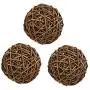 Junglers Wicker Toy Ball, Small Animal Activity Play Chew Grass Ball,Funny Willow Branch Ball Woven Ball Playing Ball Toy, Reduce Stress for Small Animals Junglers Wicker Toy Ball, Small Animal Activity Play Chew Grass Ball,Funny Willow Branch Ball Woven Ball Playing Ball Toy, Reduce Stress for Small Animals