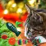 Kole Christmas Cat Stocking, 6 Assorted Toys Kole Christmas Cat Stocking, 6 Assorted Toys