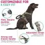 VavoPaw Dog Vest Harness, No Pull Design Pet Soft Padded Reflective Leash Chest Harness with Adjustable Strap for Various Sizes Dogs, Easy to Control VavoPaw Dog Vest Harness, No Pull Design Pet Soft Padded Reflective Leash Chest Harness with Adjustable Strap for Various Sizes Dogs, Easy to Control