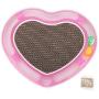 Heart-Shaped Cat Kitten Scratcher Scratching Pad Board Pet Toy Grinding Cat Claw Toys with Bell Balls