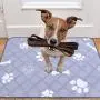 POPETPOP Washable Dog Pee Pads Reusable Whelping Pads Waterproof Dog Mat Puppy Potty Training Pads S