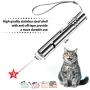 XINGYUNTOYS Cat Toys for Indoor Cats Interactive, 7 in 1 Multi-Pattern Funny Cat Toy Outdoor LED Flashlight with USB Chargeable, Kitten Accessories with Pet Collar