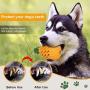 Okls Increase Friendship Pineapple Shaped Food Grade Non-Toxic Pet Dog Teeth Cleaning Molar Chewing Toy Super Durable Clever
