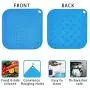 OTIME 2 Pack Dog Lick Mat with Suction Cups Dog Slow Feeder Dog Licking Mat Pet Mat Anxiety Relief Dog Cat Lick Training Licking Mat for Food, Yogurt, Peanut Butter(Blue and Red) OTIME 2 Pack Dog Lick Mat with Suction Cups Dog Slow Feeder Dog Licking Mat Pet Mat Anxiety Relief Dog Cat Lick Training Licking Mat for Food, Yogurt, Peanut Butter(Blue and Red)