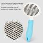 Pet Grooming Tool Dematting Comb Grooming Hedding Pet Brush Butter Comb Nail Clipper Set for Cats & Dogs
