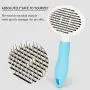 Pet Grooming Tool Dematting Comb Grooming Hedding Pet Brush Butter Comb Nail Clipper Set for Cats & Dogs