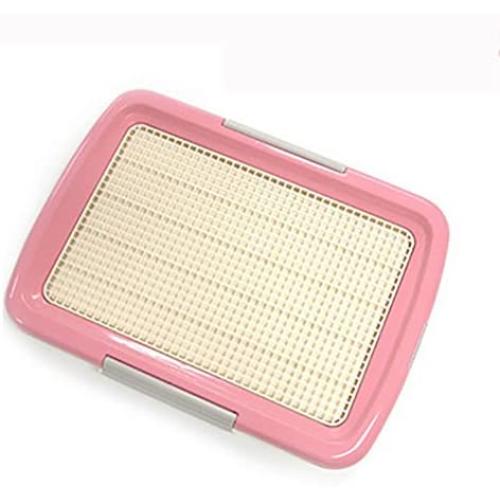 DAN Dog Toilet- Pet Dog Cat Indoor Mesh Potty Toilet Regular Clean Protect Floor Litter Tray Pan Training Pad Holder
