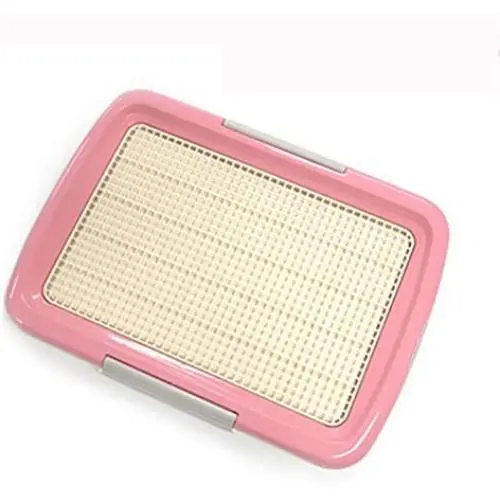 DAN Dog Toilet- Pet Dog Cat Indoor Mesh Potty Toilet Regular Clean Protect Floor Litter Tray Pan Training Pad Holder DAN Dog Toilet- Pet Dog Cat Indoor Mesh Potty Toilet Regular Clean Protect Floor Litter Tray Pan Training Pad Holder