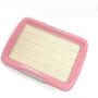 DAN Dog Toilet- Pet Dog Cat Indoor Mesh Potty Toilet Regular Clean Protect Floor Litter Tray Pan Training Pad Holder