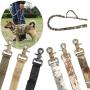 RubRab Tactical Dog Harness and Bungee Dog Leash Set for Large Medium Dogs MOLLE Vest for Service Training Military Dogs Adjustable Tactical Vest