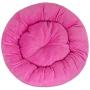 Ultra Plush Deluxe Comfort Pet Dog & Cat Pink Snuggle Bed (Multiple Sizes) - Machine Washable, Made in the USA, Reversible, Durable Soft Fabrics
