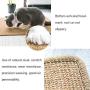 Cat Scratching Mat, Natural Sisal Cat Scratching Pad Anti Slip Cat Scratch Mat for Cats Grinding Claws Protecting Furniture(23.6×15.7 in)