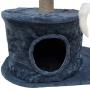Nareo Cat Tree Condo 19inch with Full Scratching Post and House Cave