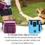 STMK 2 Pack Dog Treat Pouch, Dog Training Treat Pouch with Waist Shoulder Strap, 3 Ways to Wear, Easily Carries Dog Toys, Kibble, Treats, Ideal for Dog Walking, Dog Training, Puppy Training STMK 2 Pack Dog Treat Pouch, Dog Training Treat Pouch with Waist Shoulder Strap, 3 Ways to Wear, Easily Carries Dog Toys, Kibble, Treats, Ideal for Dog Walking, Dog Training, Puppy Training