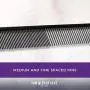 Ryans Pet Supplies Paw Brothers Greyhound Style Comb for Dogs, True Teflon, Fine/Medium, 7.5in