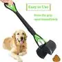 ienjoyed 28'' Large Pooper Scooper, Heavy Duty Poop Scooper for Large Dog & Small Dog, Pet Dog Pooper Scooper for Grass & Gravel Pick Up (Green)