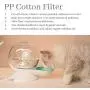 PRIME PICKS Pet Water Dispenser - Snail Shaped Dog Water Bowl Dispenser - Automatic Refill Cat Water Dispenser - 2.8L Plastic Pet Water Bowl - Self-Filling No-Spill Cat and Dog Waterer PRIME PICKS Pet Water Dispenser - Snail Shaped Dog Water Bowl Dispenser - Automatic Refill Cat Water Dispenser - 2.8L Plastic Pet Water Bowl - Self-Filling No-Spill Cat and Dog Waterer