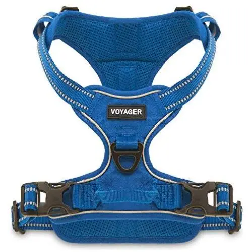 Voyager Dual Attachment Outdoor Dog Harness by Best Pet Supplies | NO-Pull Pet Walking Vest Harness Voyager Dual Attachment Outdoor Dog Harness by Best Pet Supplies | NO-Pull Pet Walking Vest Harness
