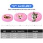 Yusongirl Dog Bed Cat Bed Round Fluffy Luxe Soft Plush Pet Cushion Donut Cuddler Washable Warming Pet Bed Improved Sleep Calming Bed