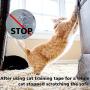 adimmobilize Cat Scratch Deterrent Tape - Anti-Scratch Cat Training Tape for Couch, Furniture, Door, 100% Transparent Clear, Removable, Residue-Free, Non-Toxic