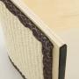 SmartyKat, Sisal Angle Ramp, Cat Scratcher, Interactive Cat Toy, Durable Wooden Structure with Natural Sisal Surface