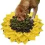 Liakk Snuffle Mat for Dogs, Dog Feeding Mat, Dog Puzzle Toys, for Encourgaing Natural Foraging Skills for Cats Dogs (Sunflower) Liakk Snuffle Mat for Dogs, Dog Feeding Mat, Dog Puzzle Toys, for Encourgaing Natural Foraging Skills for Cats Dogs (Sunflower)