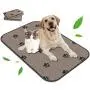 DRIVIM Washable Pee Pads for Dogs Extra Large, Reusable Puppy Potty Mats for Pet Training, Whelping, Housebreaking, Incontinence, Travel, Playpen, Crate | Fast Absorption | Waterproof | 39.4'' x 27.6''