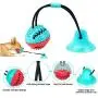ALAIX New Dog Ropes Toy, Multifunction Pet Molar Bite Toy,Self-Playing Rubber Ball Toy with Suction Cup, Molar Chew Toy Toothbrush Puppy Dental Care Accessory Nontoxic Natural ALAIX New Dog Ropes Toy, Multifunction Pet Molar Bite Toy,Self-Playing Rubber Ball Toy with Suction Cup, Molar Chew Toy Toothbrush Puppy Dental Care Accessory Nontoxic Natural