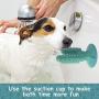 Shasoly Dog Toothbrush Chew Toy - Deep Cleaning Dog Toothbrush Toy to Protect Dental Health Bundled with Toothbrush and Bonus Clicker for Training - Pet Happiness Approved Dog Dental Toy in Sky Blue