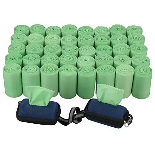 Nicesh 1000 Count Biodegradable Dog Waste Bags, Compostable Pet Poop Bags, Green, F Nicesh 1000 Count Biodegradable Dog Waste Bags, Compostable Pet Poop Bags, Green, F