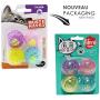 Aime Bell Ball Cat Toys - Pack of 4