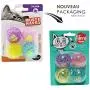 Aime Bell Ball Cat Toys - Pack of 4 Aime Bell Ball Cat Toys - Pack of 4