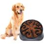 KASBAH Slow Feeder Dog Bowl for Large Dogs, Anti-Gulping Maze Dog Food Bowl Bloat Stop Puzzle Bowl Non-Toxic Eco Friendly Anti-Choke Large Dog Bowls, One Size, E-Black
