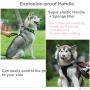 BEELED Dog Harness No Pull Adjustable Reflective Soft Vest Prevent Pulling and Choking Outdoor Pet Harness Easy Control Handle for Small Medium Large Dog