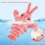 Efoee Cat Toy, Electric Moving Plush Lobster Cat Toys, Motion Kitten Catnip Toys, Interactive Cat Toys for Indoor Cats, Pet Toys for Cats Exercise Efoee Cat Toy, Electric Moving Plush Lobster Cat Toys, Motion Kitten Catnip Toys, Interactive Cat Toys for Indoor Cats, Pet Toys for Cats Exercise