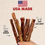 Downtown Pet Supply 6 Inch American Bully Sticks for Dogs Made in USA - Odorless Dog Dental Chew Treats, High in Protein, Alternative to Rawhides (6 Inch, 30 Pack)