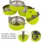 Healthy Human Portable Dog & Pet Travel Bowls with Lid - Human Grade Stainless Steel - Ideal for Food & Water - 3 Sizes & 3 Colors Healthy Human Portable Dog & Pet Travel Bowls with Lid - Human Grade Stainless Steel - Ideal for Food & Water - 3 Sizes & 3 Colors