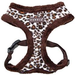 Puppia Leonard Harness A, Small, Brown