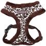 Puppia Leonard Harness A, Small, Brown