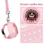 EXPAWLORER Soft Mesh Polka Dots Dog Harness with Matching Leash