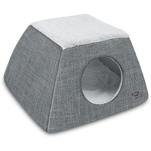 Cat Bed and Cave - with Plush Lining by Best Pet Supplies Cat Bed and Cave - with Plush Lining by Best Pet Supplies