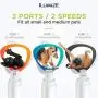 ILUMIZE Dog Nail Grinder Clipper for Small, Medium, or Large-Sized Dogs and Cats - Painless Paw Grooming and Smoothing - Whisper Quiet Technology Motor with 2 Speed Modes - Dual Led Light ILUMIZE Dog Nail Grinder Clipper for Small, Medium, or Large-Sized Dogs and Cats - Painless Paw Grooming and Smoothing - Whisper Quiet Technology Motor with 2 Speed Modes - Dual Led Light