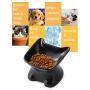 Ragdollcat Tilted Cat Food Bowl, Ceramic Cat Bowls Stress Free, Backflow Prevention, Dishwasher and Microwave Safe