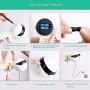 Interactive Cat Toys, Cat Teaser Toy with Auto Lifting Ball Electric Flutter Rotating Interactive Puzzle Pet Toy Catching Game for Kitty Training Exercise