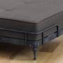 Christopher Knight Home Elvis Industrial Pet Bed, Dark Brushed Gray