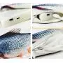11'' Electric Moving Fish Cat Toy Realistic Flopping Catnip Kicker Toy Plush Simulation Wagging Fish Wiggle Interactive Cat Toy Pets Chew Bite Supplies with Motion Sensor, USB Charged, Catnip Pouches