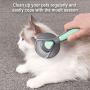 Dog Brush and Cat Brush, Pet Grooming Comb,Remove Loose hair Makes, Your Pet Look Cleaner and tidy,Pet Brush for Easy Cleaning and Grooming of Dogs and Cats