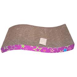Cat Scratcher Pad with Catnip - Cat Cardboard Scratch Durable Scratching Pad Reversible