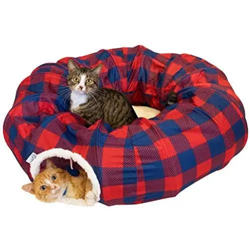 Kitty City Large Cat Tunnel Bed, Cat Bed, Pop Up bed, Cat Toys Kitty City Large Cat Tunnel Bed, Cat Bed, Pop Up bed, Cat Toys